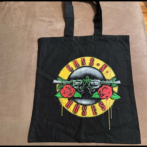 🤘HP🤘Guns N Roses Black Tote Bag - Picture 7 of 7